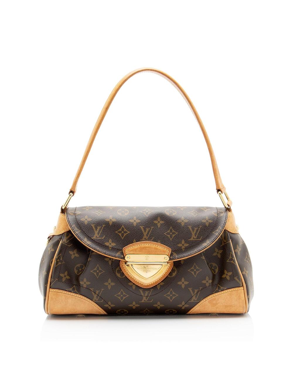 Louis Vuitton Beverly Handbag Canvas Mm #367527L12B